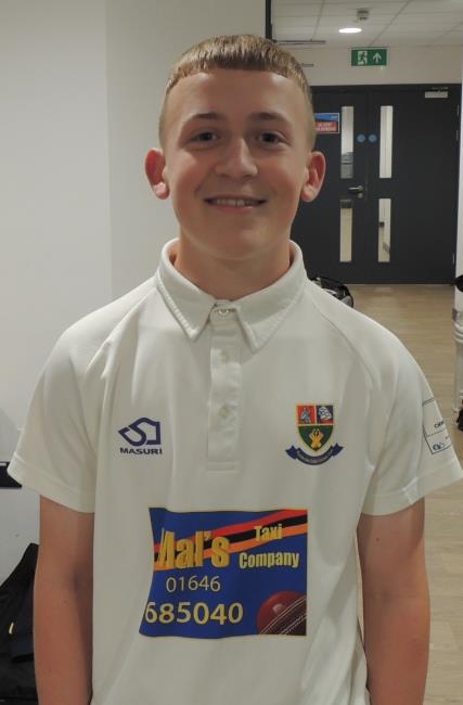 Rhys Daley - 49 not out for Pembroke Dock A Rhys Daley - 49 not out for Pembroke Dock A